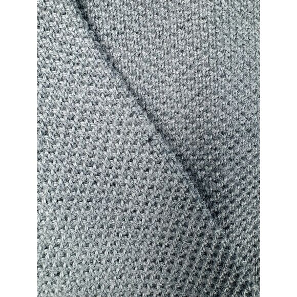 Peruvian Connection 100% Alpaca Knit Crew Neck Sweater Large Green Blue - Picture 5 of 5